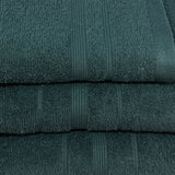 Pack de 3 Toalhas de Banho Ibiza 450gr - Azul Petróleo