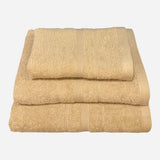 Pack de 3 Toalhas de Banho Ibiza 450gr - Bege