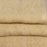 Pack de 3 Toalhas de Banho Ibiza 450gr - Bege