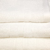 Pack de 3 Toalhas de Banho Ibiza 450gr - Branco