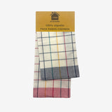 Pack 2 Panos de Cozinha Sarja Xadrez