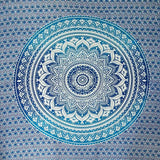 Colcha Multiusos Mandala Azul