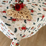 Toalhas de Mesa Natal | Bege